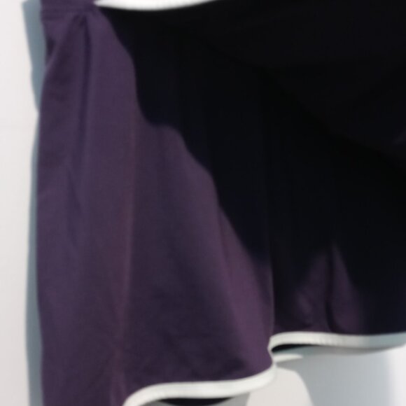 Adidas Women's Climalite Athletic Skort Skirt Purple/White Size Medium - Picture 6 of 10